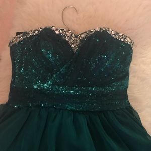 As U Wish short prom dress